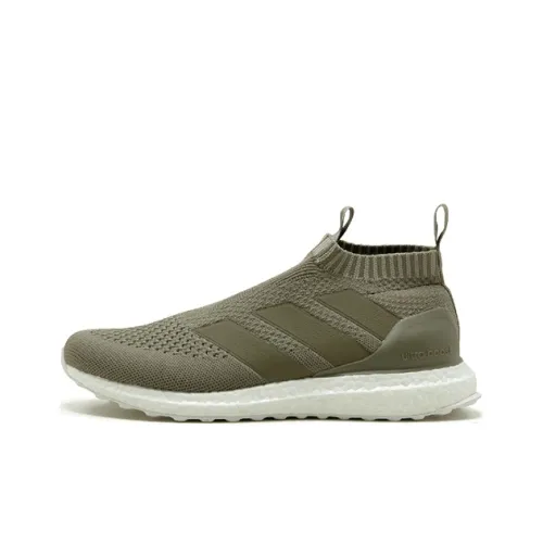 Adidas ULT Slip-resistant Abrasion-resistant Low-top Беговые кроссовки Мужские Зеленый Белый