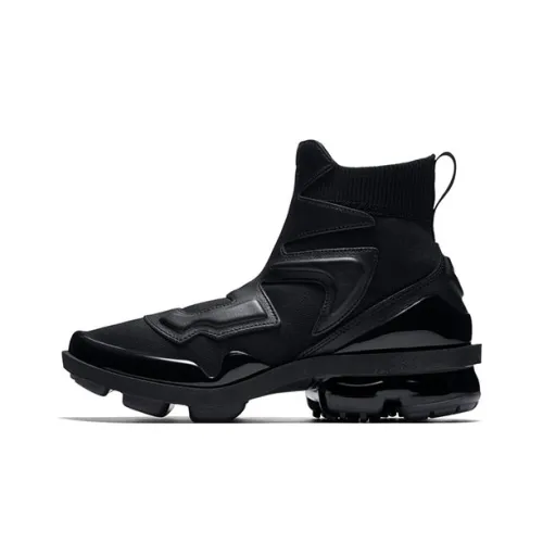 Nike High Топ Беговые кроссовки Женские Черный