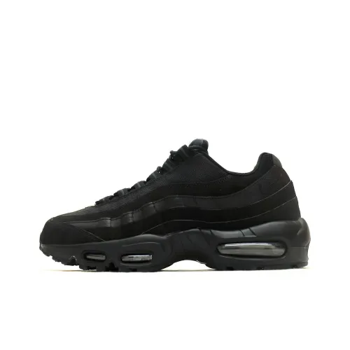 Nike Air Max 95 Low Беговые кроссовки Мужские Чисто черные