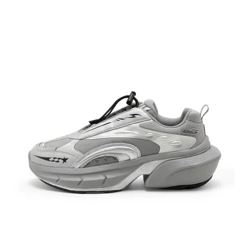 STARTER Odyssey противоскользящие устойчивые к истиранию низкий топ кроссовки с толстой подошвой женские серые