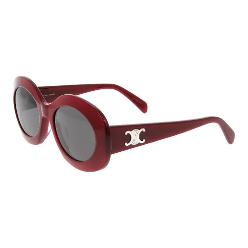 CELINE OVAL SUNGLASSES Женские Красный