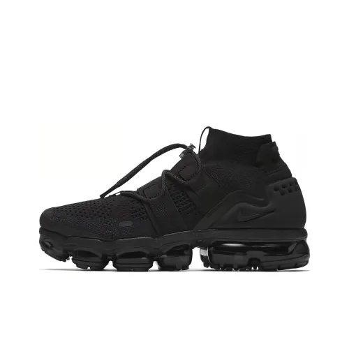 Nike Air Vapormax MID Топ Беговые кроссовки Мужской Черный