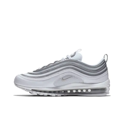Nike Air Max 97 REFLECT Серебряный Низкие Кроссовки для Бега Унисекс Серебристо-Серый Bullet