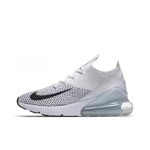 Nike Air Max 270 Low Топ Air Cushion Марафон Беговые кроссовки Женские Белые