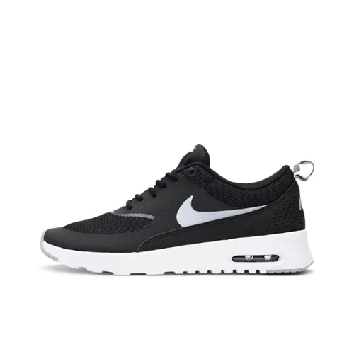 Nike Air Max THEA Low Топ Air Cushion Повседневные Беговые Кроссовки Женские Черные