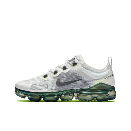 Nike VaporMax 2019 Low Топ Повседневные Беговые Кроссовки Унисекс Серый Белый