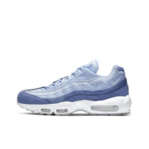 Nike Air Max 95 Low Беговые кроссовки Топ Унисекс Синий