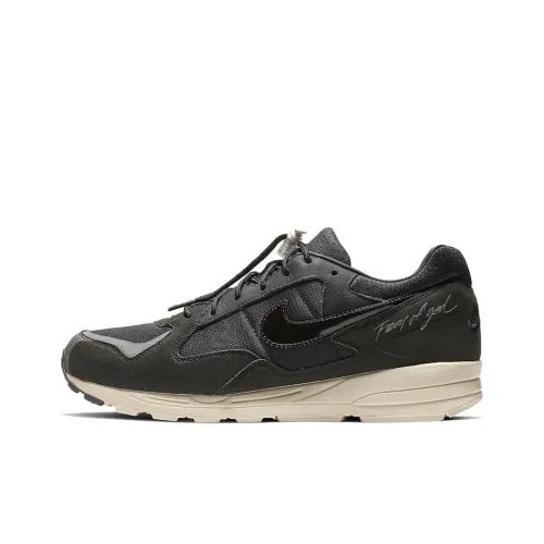 Fear Of God x Nike Air Skylon Low Топ Повседневные Беговые Кроссовки Унисекс Черные