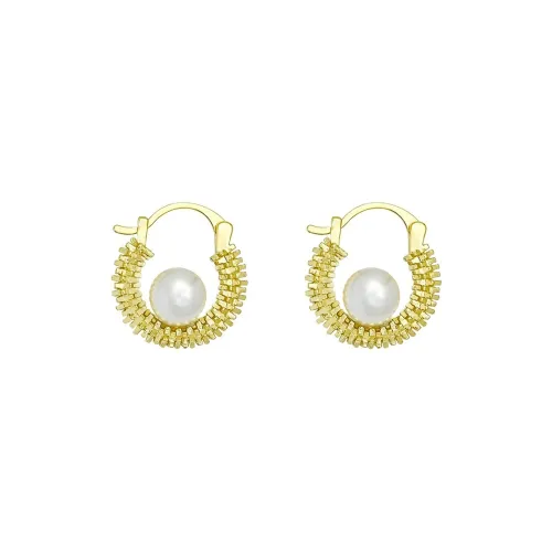 LIANGCAI Сплав Искусственная жемчужина Серьги Женские