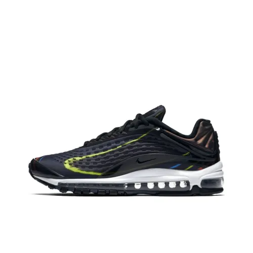 Nike Air Max 99 Low Топ Air Cushion Повседневные Беговые Кроссовки Мужские Черно-Белые