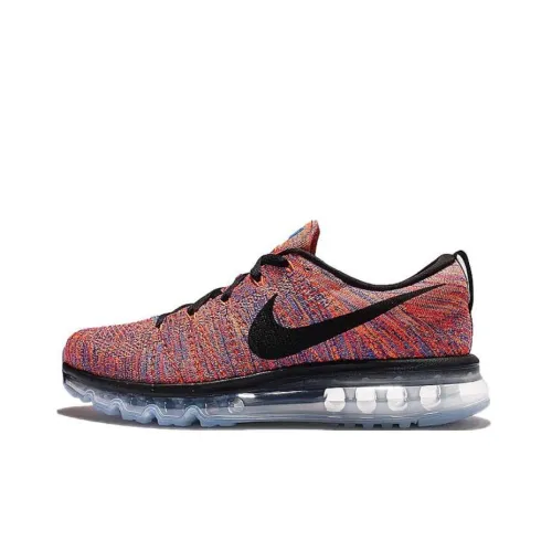 Nike Air Max Flyknit Low Топ Марафон Беговые кроссовки Мужские Красный кленовый лист