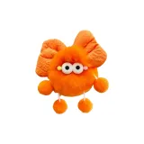 Маленький угольный шарик с арочным - апельсиновым