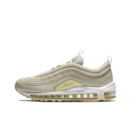 Nike Air Max 97 Low Топ Марафон Беговые кроссовки Женские Светло-желтый