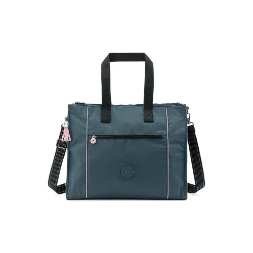 Kipling Полиамид Тоут Сумка Сумка для покупок Сумка Большая Унисекс Синяя