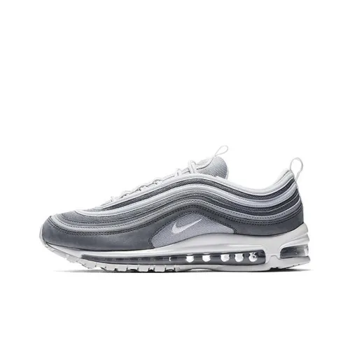 Nike Air Max 97 Low Беговые кроссовки Мужские Серый Белый