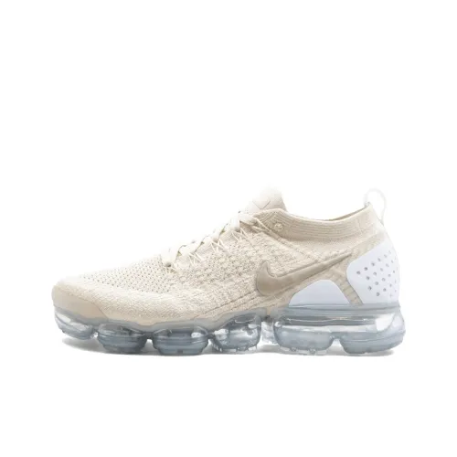 Nike VaporMax 2,0 Low Топ Беговые кроссовки Женские Крем