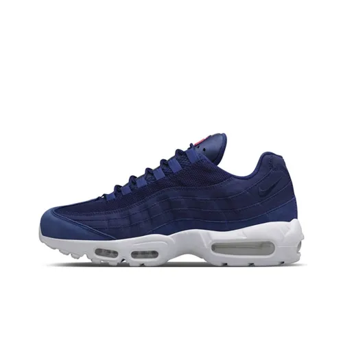 Nike Air Max 95 Low Беговые кроссовки Мужские Темно-синие
