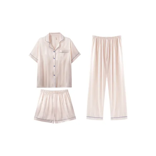 WANANNI Пижамный комплект женский цвет сливочный