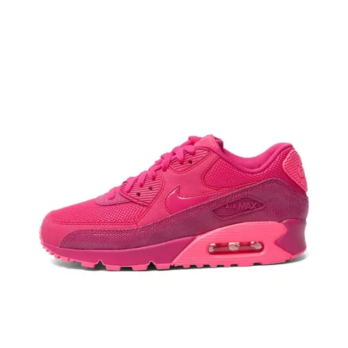 Nike Air Max 90 Low Топ Беговые кроссовки Мужской Розовый