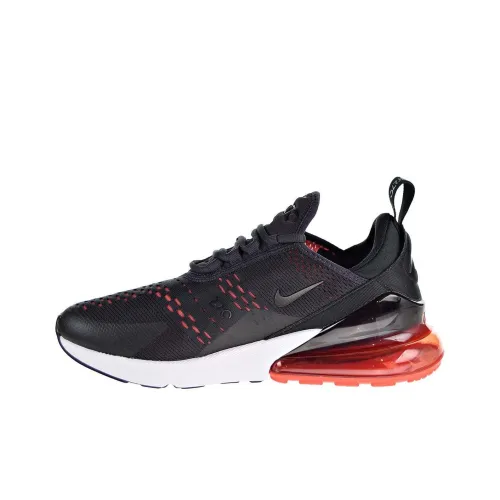 Nike Air Max 270 Low Беговые кроссовки Унисекс Черные Красные