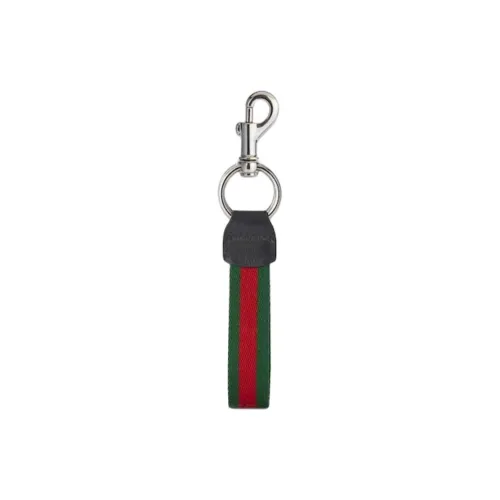 GUCCI Canvas Leather Men's Green Red