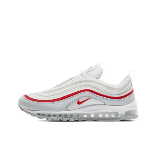 Nike Air Max 97 Low Топ Повседневные Беговые Кроссовки Мужские Белые Красные