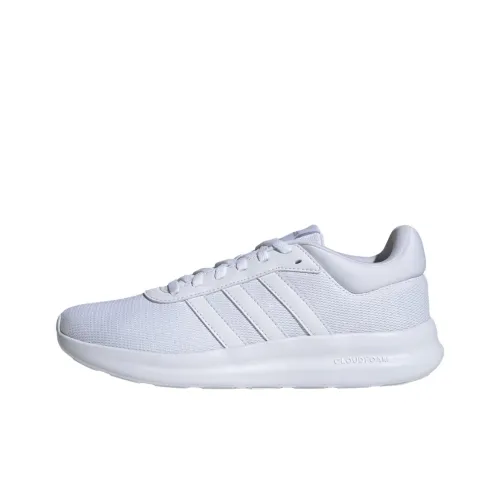 Adidas LITE RACER 4,0 Slip-resistant Abrasion-resistant Low Top Casual Running Shoes Women's White