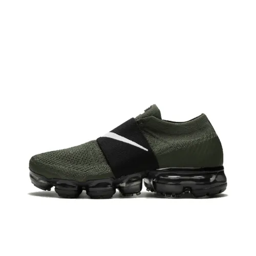 Nike Vapormax Moc Low Топ Повседневные Беговые Кроссовки Женские Черный Белый
