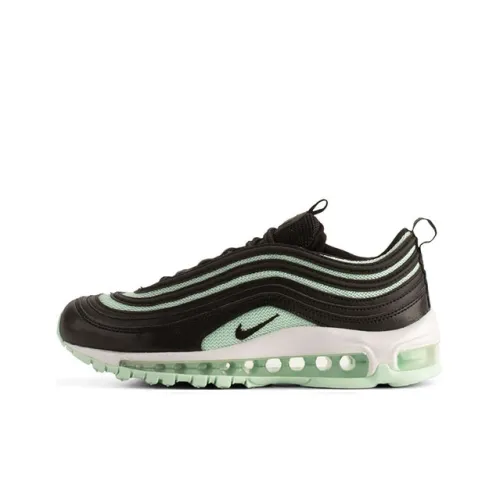 Nike Air Max 97 Low Топ Беговые кроссовки Женские Черный Мята