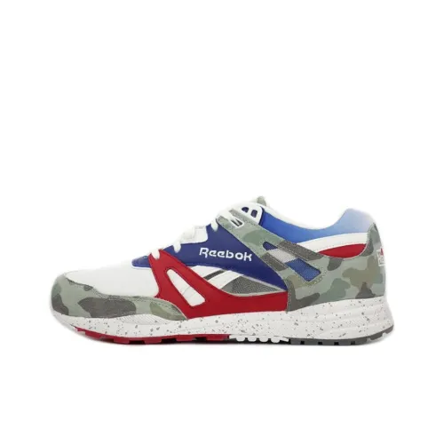 Mita X A Bathing Ape x Reebok совместная низкая беговая обувь для бега унисекс белая и синяя