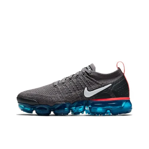 Nike Air Vapormax Low Топ Марафон Беговые кроссовки Женские Темно-серый