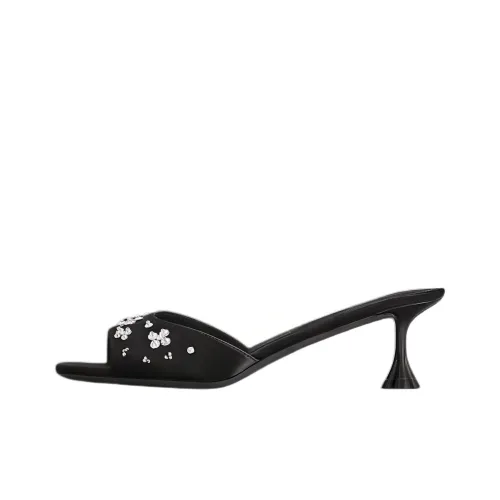 LOUIS VUITTON Blossom Слипоны Женские Черные