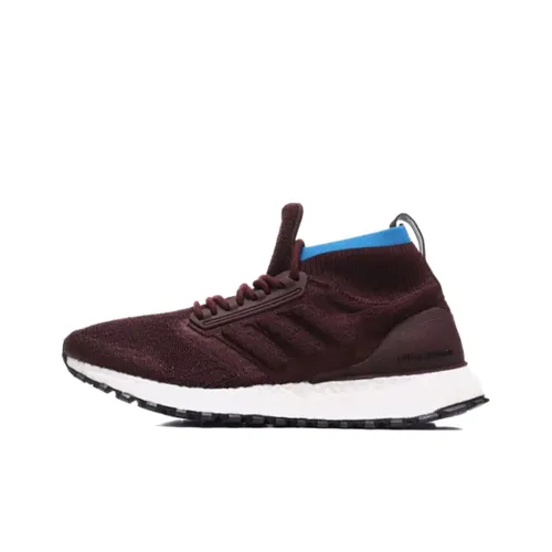 Adidas ULT Шок Абсорберы Противоскользящий Низкий Топ Марафон Беговые кроссовки Унисекс Темно-красный