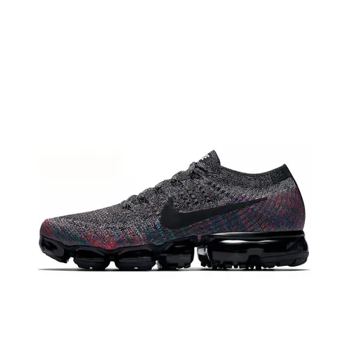 Nike Air Vapormax Амортизация Легкий Низкий Топ Беговые кроссовки Мужской Черный