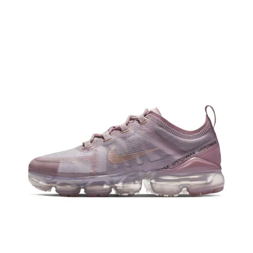Nike VaporMax 2019 Low Топ Повседневные Беговые Кроссовки Женские Розовые