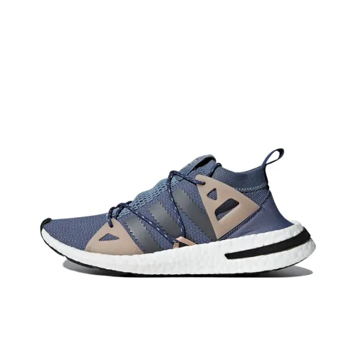 Adidas Originals Arkyn Shock Absorbers Slip-resistant Low Top Повседневные Беговые кроссовки Женские Синий Серый Черный Белый