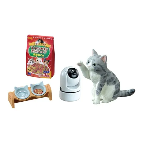 RE MENT MY Повседневная жизнь с котенком миниатюрная коробка Mystery игра еда целая коробка 8 шт