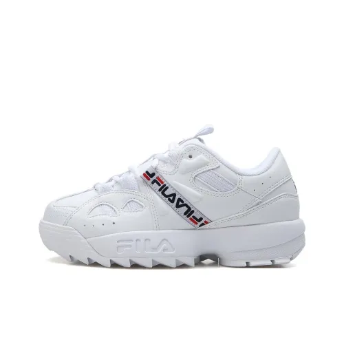 FILA Disruptor Series HIT And RUN Low Топ Повседневная обувь Мужская Белая