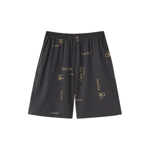 MIIOW Черные Мужские Пижамные Штаны