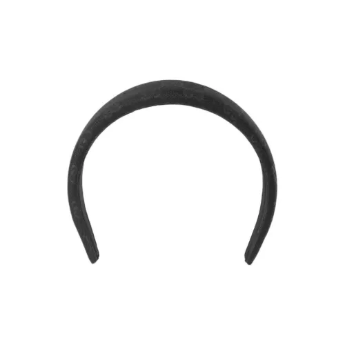 GUCCI Canvas кожа ободки для волос женские черный