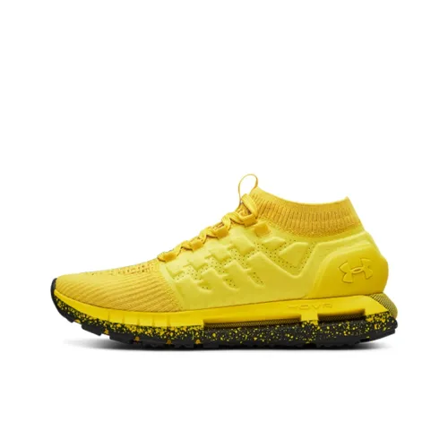 Under Armour HOVR Phantom Low Топ Повседневные Беговые Кроссовки Мужские Черные Желтые