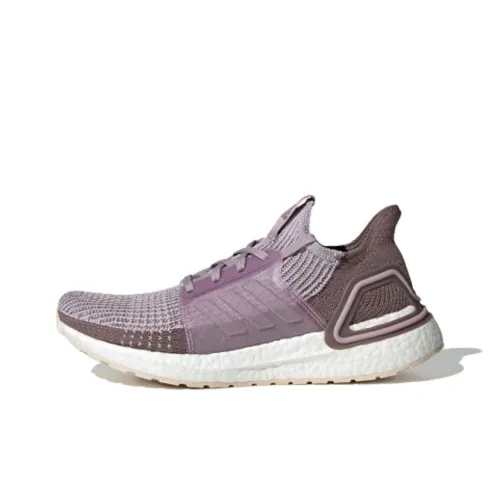 Adidas ULT Шокаблоки Низкий Верх Беговые Кроссовки Женские Коричнево-фиолетовые