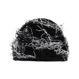 Пряжа с градиентом Cap - черный белый