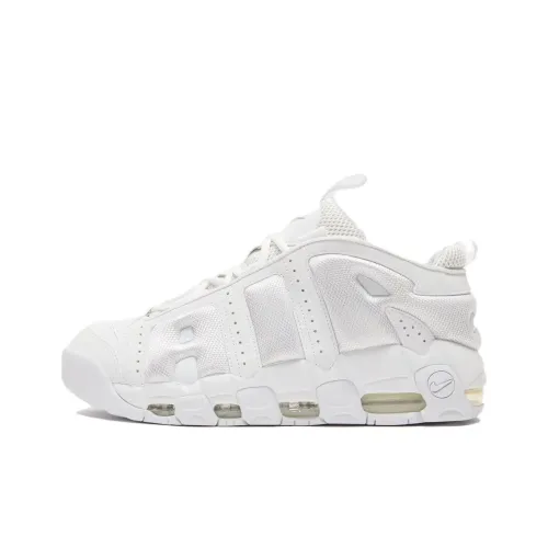 Nike Air More Uptempo Винтажные баскетбольные кроссовки Low Топ Белый Мужской