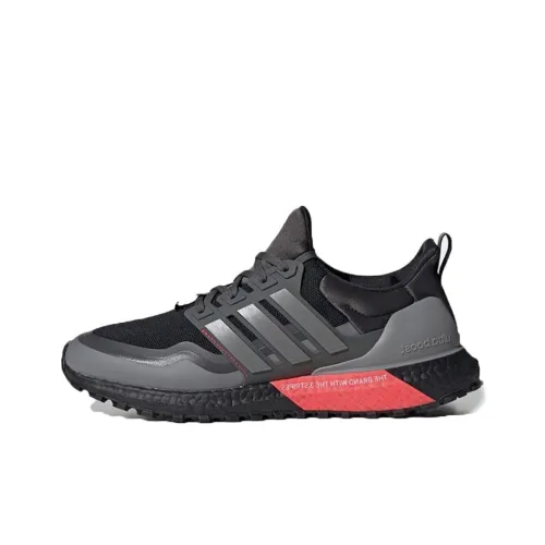 Adidas ULT Амортизация Поддержка Низкие Кроссовки для Трейла Беговые Унисекс Черные Красные