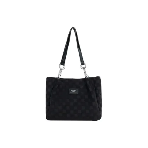 Aini Rabbit Canvas Bag Shoulder Bag Medium Women's Monochrome Aini Rabbit Холщовая сумка плечевая сумка среднего размера женская монохромная