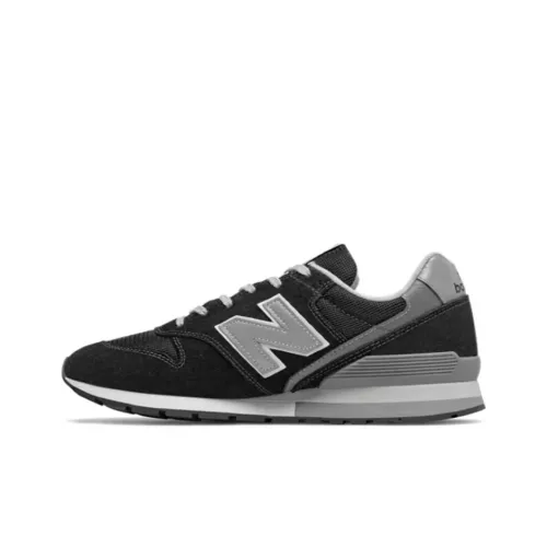 New Balance NB 996 Low Топ Повседневные Беговые Кроссовки Унисекс Серый Черный D Ширина