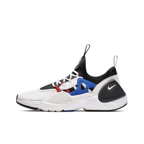 Nike Huarache E.D.G.E. Non Slip Легкий Низкий Топ Беговые Кроссовки Мужские Черный Белый Синий