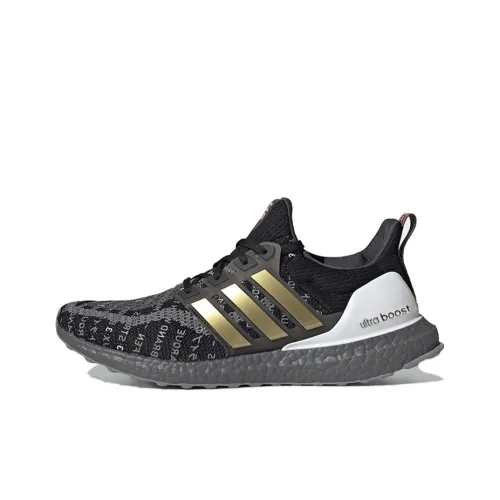 Adidas Ultraboost 2,0 Амортизаторы Slip-resistant Низкий топ Марафон Беговые кроссовки Унисекс Черный