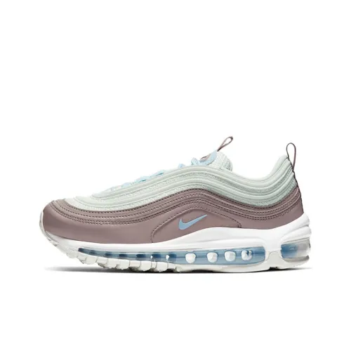 Nike Air Max 97 Low Топ Air Cushion Тренировочные Беговые Кроссовки Женские Linen Blue